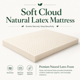 Soft Cloud Natural Latex Mattress
